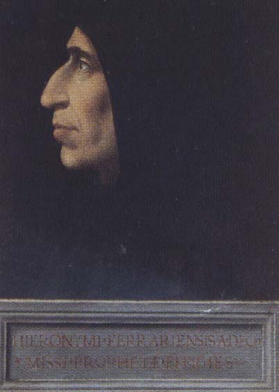 Fra Bartolomeo Portrait of Girolamo Savonarola